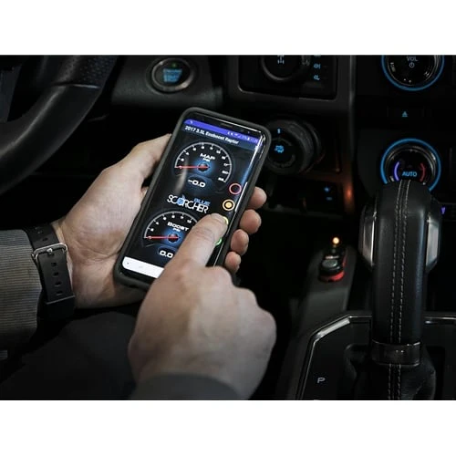 AFE Scorcher Blue Bluetooth Power Module 17-19 Ford 6.7L Powerstroke - Image 6